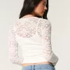 All-Over Lace Crew Top,All-Over Lace Crew Top All-Over Lace Crew Top,All-Over Lace Crew Top