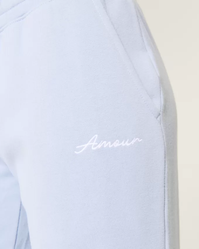 Amour Graphic Straight Sweatpants,Amour Graphic Straight Sweatpants Amour Graphic Straight Sweatpants,Amour Graphic Straight Sweatpants