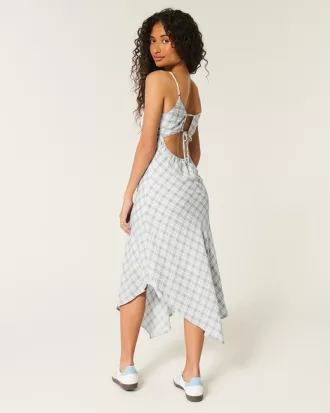 Asymmetrical Crepe Open-Back Midi Slip Dress,Asymmetrical Crepe Open-Back Midi Slip Dress Asymmetrical Crepe Open-Back Midi Slip Dress,Asymmetrical Crepe Open-Back Midi Slip Dress