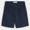 At-the-Knee Baggy Bermuda Shorts,At-the-Knee Baggy Bermuda Shorts