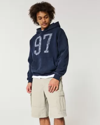 At-the-Knee Baggy Cargo Shorts,At-the-Knee Baggy Cargo Shorts