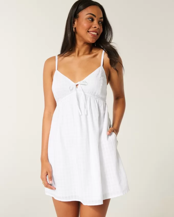 Babydoll Mini Dress,Babydoll Mini Dress