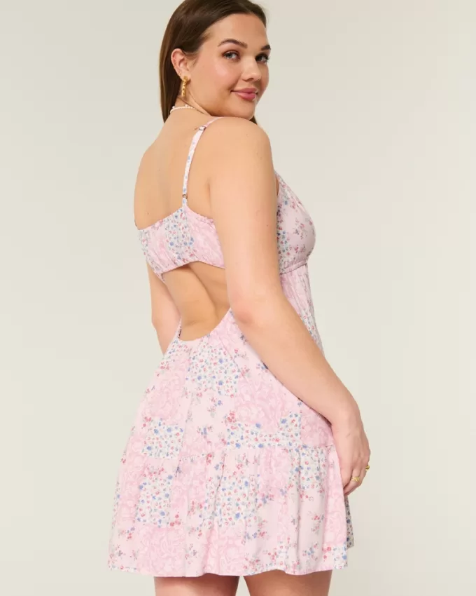 Babydoll Mini Dress,Babydoll Mini Dress