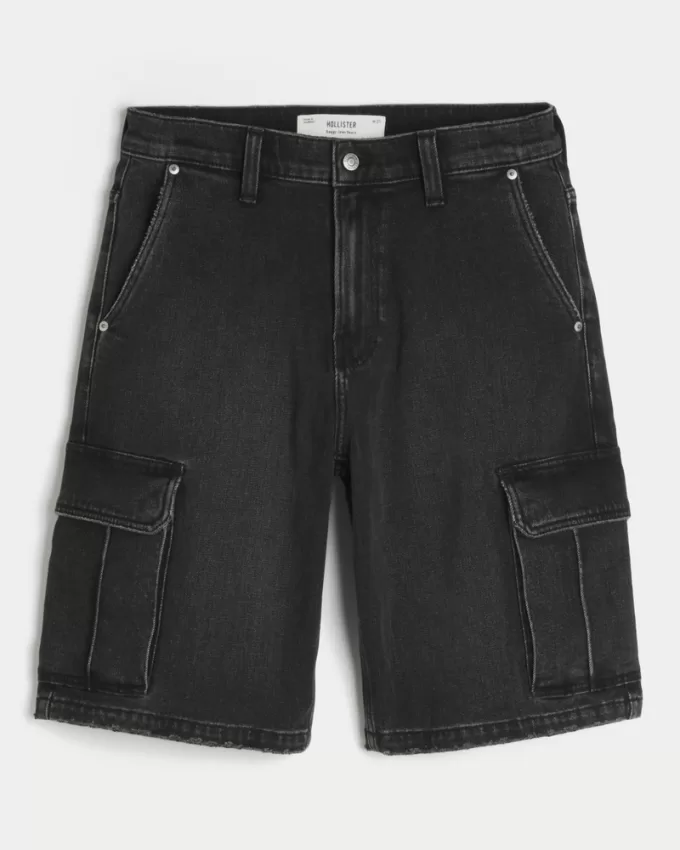 Baggy Cargo Jean Shorts,Baggy Cargo Jean Shorts
