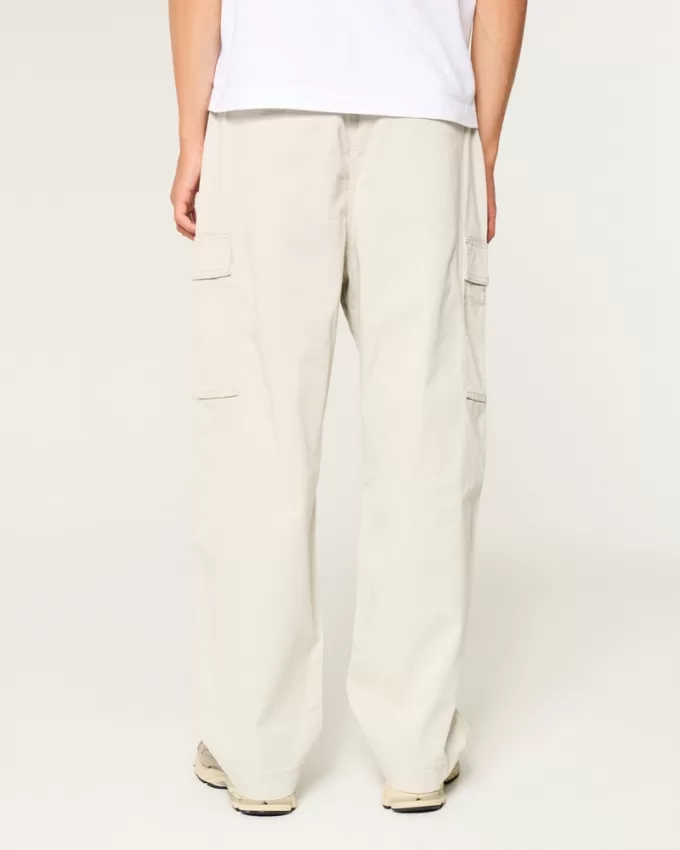 Baggy Cargo Pull-On Pants,Baggy Cargo Pull-On Pants