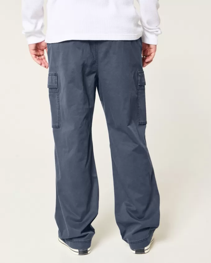 Baggy Cargo Pull-On Pants,Baggy Cargo Pull-On Pants