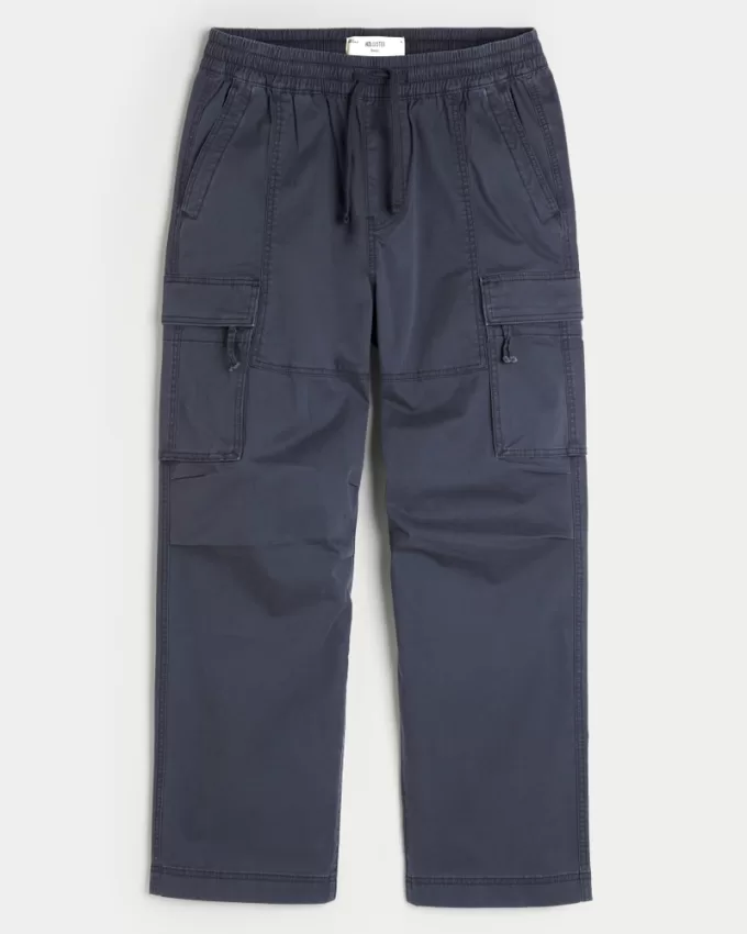 Baggy Cargo Pull-On Pants,Baggy Cargo Pull-On Pants