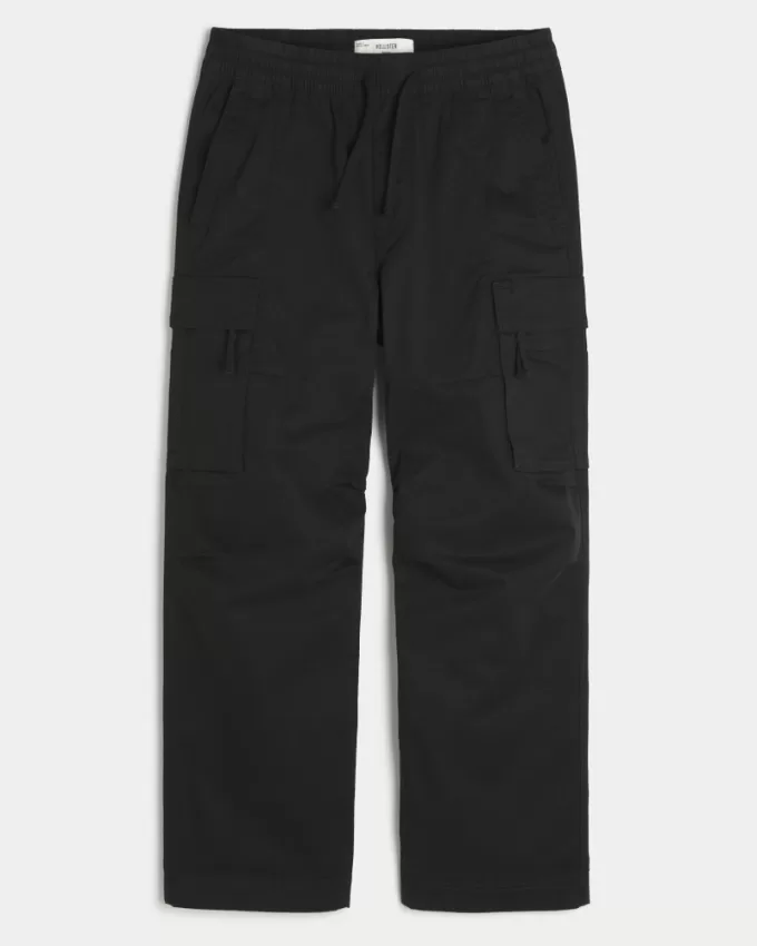 Baggy Cargo Pull-On Pants,Baggy Cargo Pull-On Pants