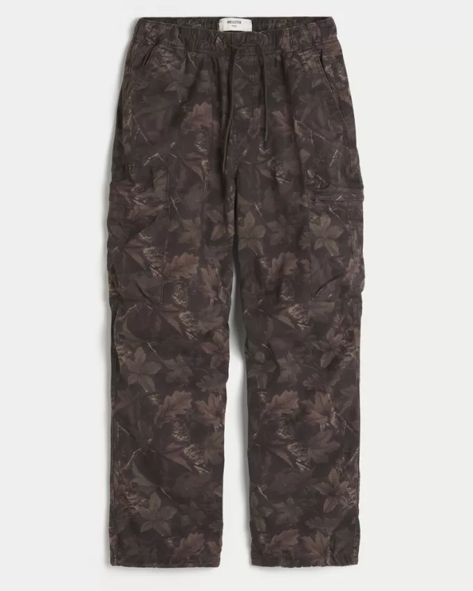 Baggy Cargo Pull-On Pants,Baggy Cargo Pull-On Pants