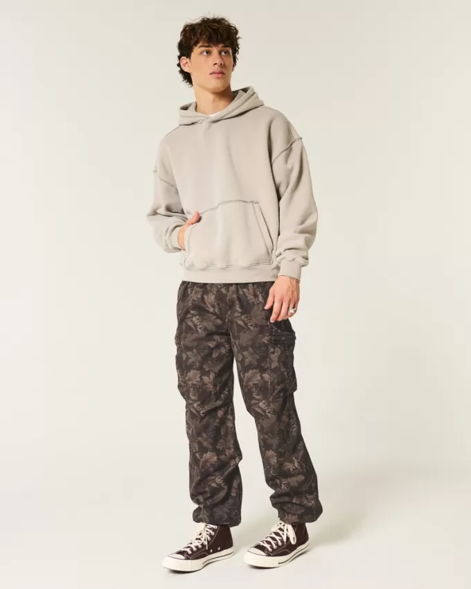 Baggy Cargo Pull-On Pants,Baggy Cargo Pull-On Pants