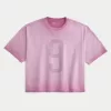Baggy Crop Number Graphic Tee,Baggy Crop Number Graphic Tee