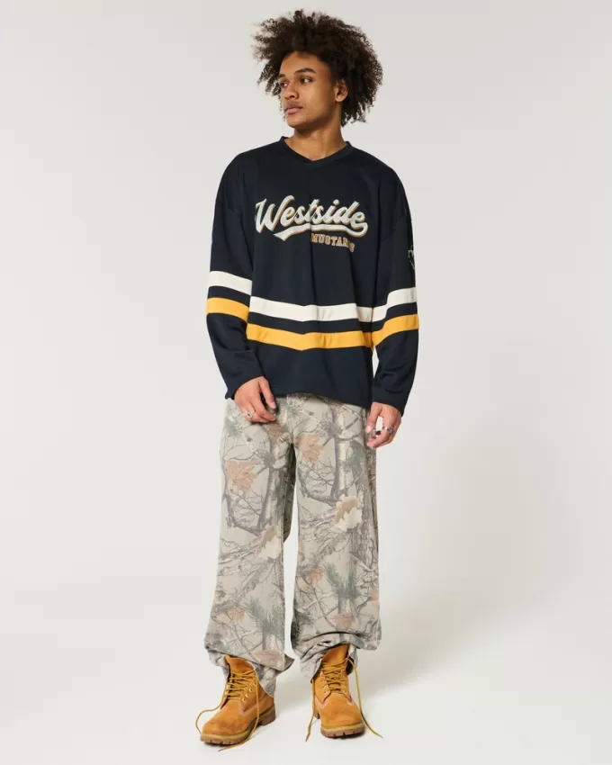 Baggy Westside Mustangs Graphic Hockey Jersey,Baggy Westside Mustangs Graphic Hockey Jersey Baggy Westside Mustangs Graphic Hockey Jersey,Baggy Westside Mustangs Graphic Hockey Jersey