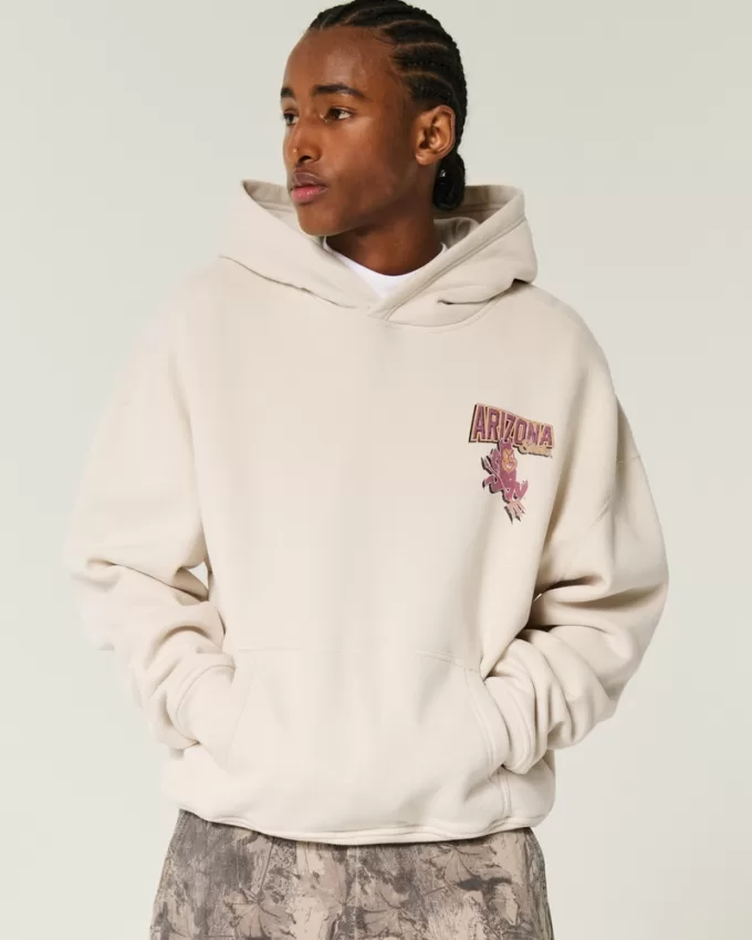 Boxy Arizona State University Sun Devils Graphic Hoodie,Boxy Arizona State University Sun Devils Graphic Hoodie Boxy Arizona State University Sun Devils Graphic Hoodie,Boxy Arizona State University Sun Devils Graphic Hoodie
