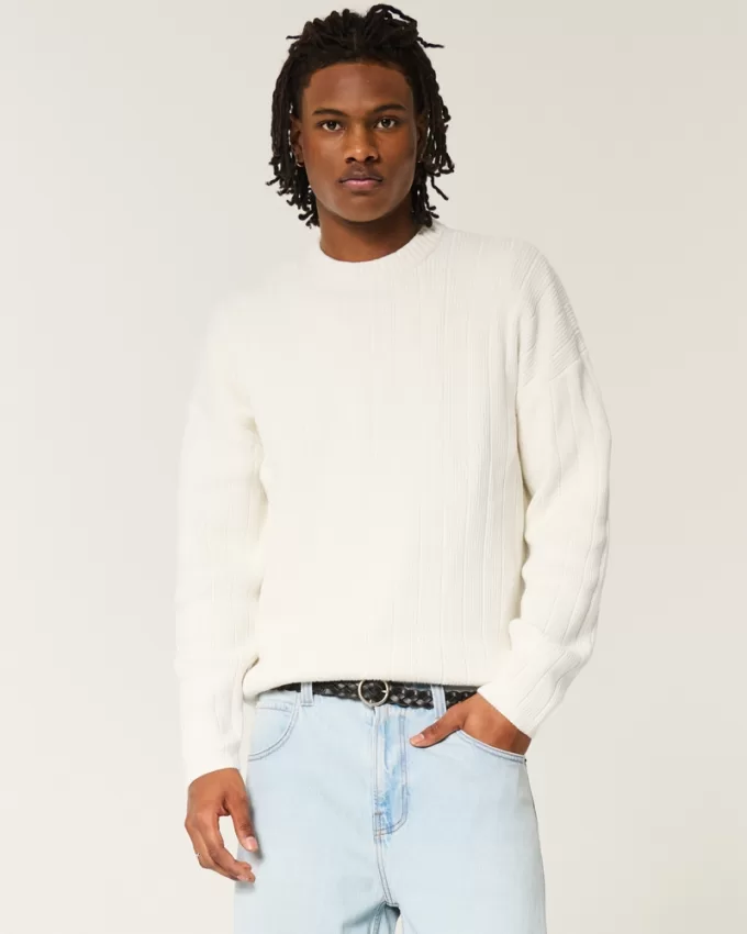 Boxy Crew Sweater,Boxy Crew Sweater Boxy Crew Sweater,Boxy Crew Sweater