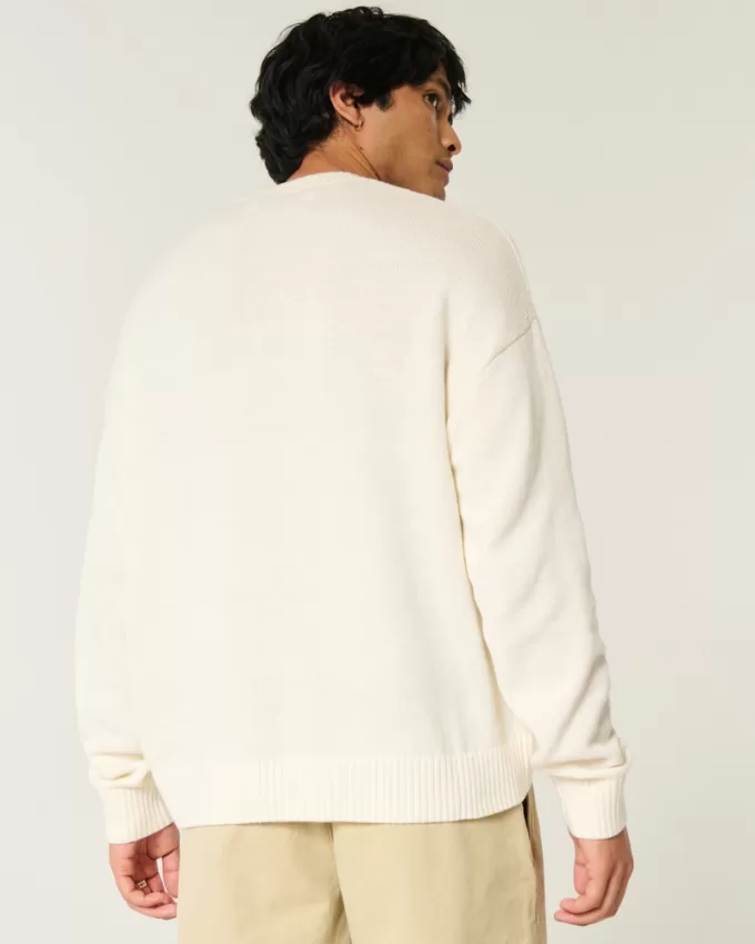 Boxy Crew Sweater,Boxy Crew Sweater Boxy Crew Sweater,Boxy Crew Sweater