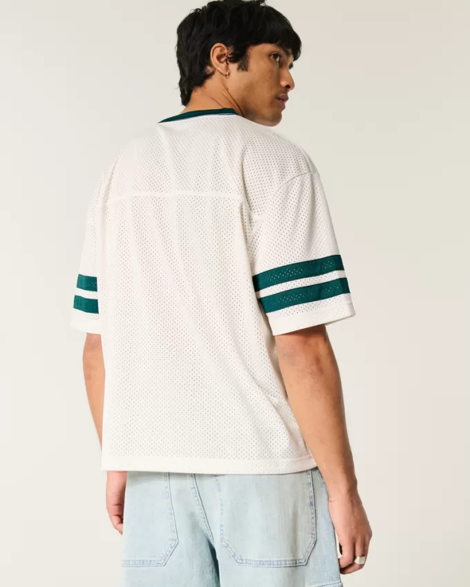 Boxy Crop Athletic Graphic Jersey,Boxy Crop Athletic Graphic Jersey Boxy Crop Athletic Graphic Jersey,Boxy Crop Athletic Graphic Jersey