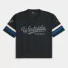 Boxy Crop Westside Mustangs Graphic Jersey,Boxy Crop Westside Mustangs Graphic Jersey Boxy Crop Westside Mustangs Graphic Jersey,Boxy Crop Westside Mustangs Graphic Jersey