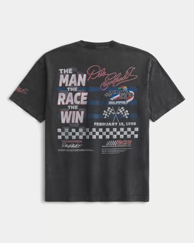 Boxy Dale Earnhardt NASCAR Graphic Tee,Boxy Dale Earnhardt NASCAR Graphic Tee