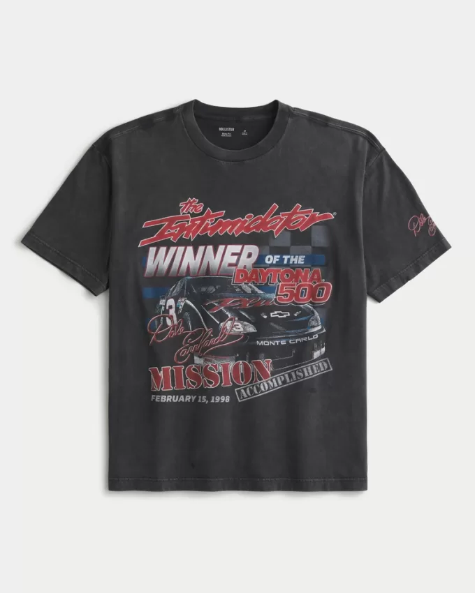 Boxy Dale Earnhardt NASCAR Graphic Tee,Boxy Dale Earnhardt NASCAR Graphic Tee