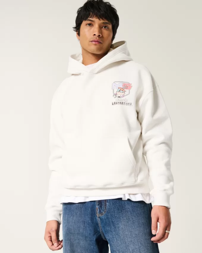 Boxy Dexter’s Laboratory Graphic Hoodie,Boxy Dexter’s Laboratory Graphic Hoodie Boxy Dexter’s Laboratory Graphic Hoodie,Boxy Dexter’s Laboratory Graphic Hoodie