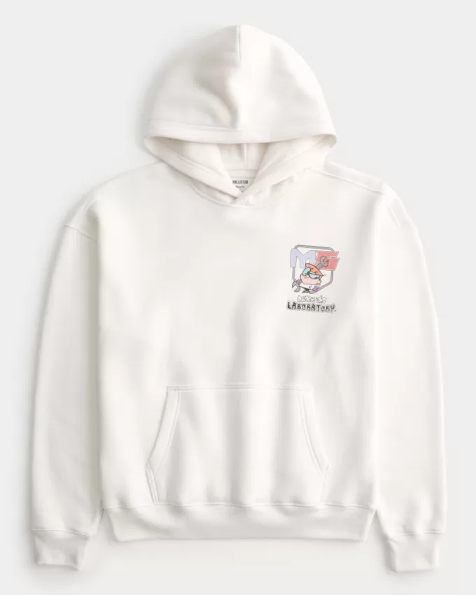 Boxy Dexter’s Laboratory Graphic Hoodie,Boxy Dexter’s Laboratory Graphic Hoodie Boxy Dexter’s Laboratory Graphic Hoodie,Boxy Dexter’s Laboratory Graphic Hoodie