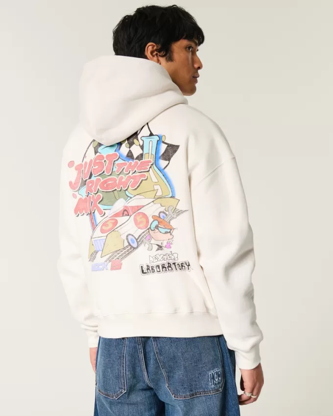 Boxy Dexter’s Laboratory Graphic Hoodie,Boxy Dexter’s Laboratory Graphic Hoodie Boxy Dexter’s Laboratory Graphic Hoodie,Boxy Dexter’s Laboratory Graphic Hoodie