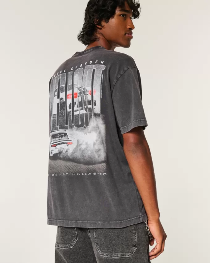 Boxy Dodge Charger Hellcat Graphic Tee,Boxy Dodge Charger Hellcat Graphic Tee Boxy Dodge Charger Hellcat Graphic Tee,Boxy Dodge Charger Hellcat Graphic Tee