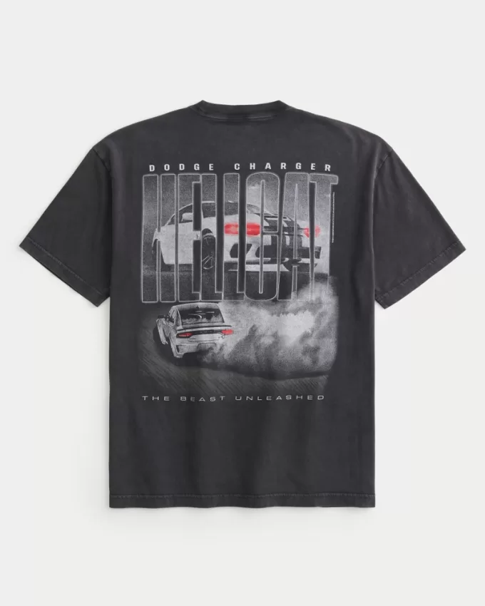 Boxy Dodge Charger Hellcat Graphic Tee,Boxy Dodge Charger Hellcat Graphic Tee Boxy Dodge Charger Hellcat Graphic Tee,Boxy Dodge Charger Hellcat Graphic Tee