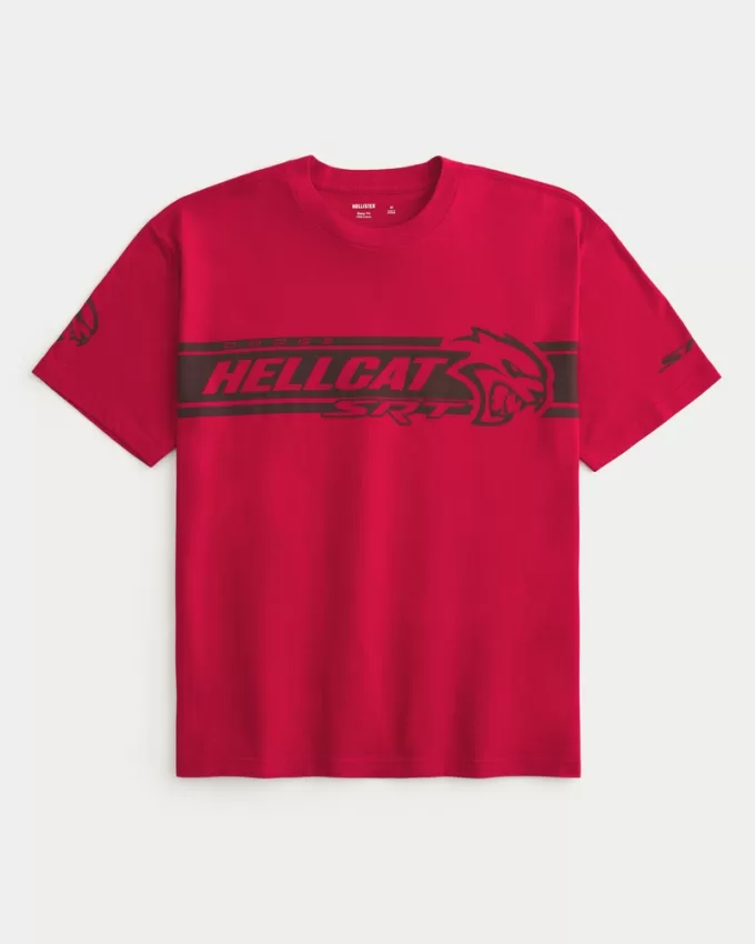 Boxy Dodge Hellcat SRT Graphic Tee,Boxy Dodge Hellcat SRT Graphic Tee Boxy Dodge Hellcat SRT Graphic Tee,Boxy Dodge Hellcat SRT Graphic Tee