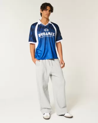 Boxy Dynamix Graphic Soccer Jersey,Boxy Dynamix Graphic Soccer Jersey