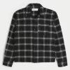 Boxy Flannel Shirt,Boxy Flannel Shirt