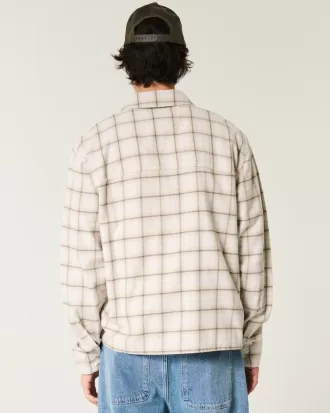 Boxy Flannel Shirt,Boxy Flannel Shirt