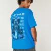 Boxy Heavyweight BWT Alpine F1 Team Graphic Tee,Boxy Heavyweight BWT Alpine F1 Team Graphic Tee