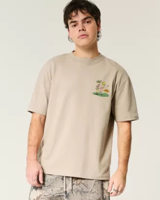 Boxy Heavyweight Beavis and Butt-Head Golf Graphic Tee,Boxy Heavyweight Beavis and Butt-Head Golf Graphic Tee