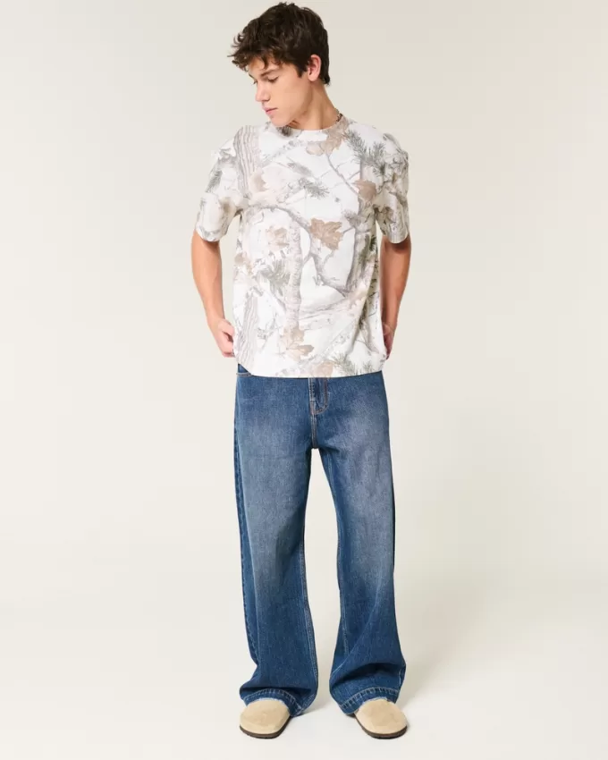 Boxy Heavyweight Camo Crew T-Shirt,Boxy Heavyweight Camo Crew T-Shirt Boxy Heavyweight Camo Crew T-Shirt,Boxy Heavyweight Camo Crew T-Shirt