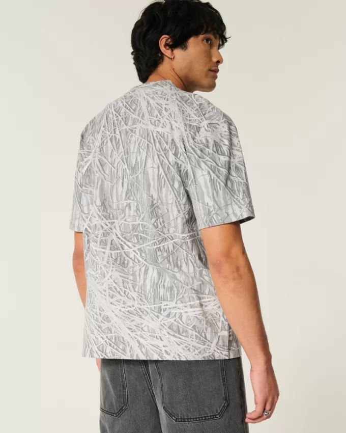 Boxy Heavyweight Camo Crew T-Shirt,Boxy Heavyweight Camo Crew T-Shirt Boxy Heavyweight Camo Crew T-Shirt,Boxy Heavyweight Camo Crew T-Shirt