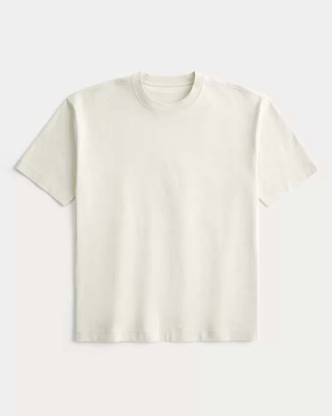 Boxy Heavyweight Crew T-Shirt,Boxy Heavyweight Crew T-Shirt Boxy Heavyweight Crew T-Shirt,Boxy Heavyweight Crew T-Shirt