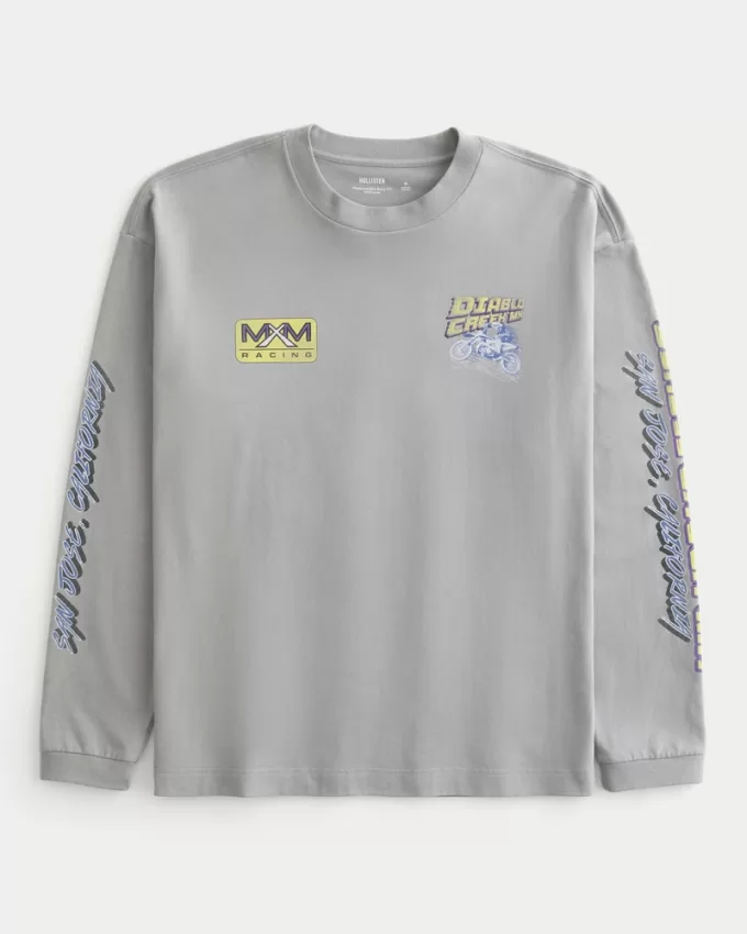 Boxy Heavyweight Diablo Creek MX Racing Graphic Tee,Boxy Heavyweight Diablo Creek MX Racing Graphic Tee Boxy Heavyweight Diablo Creek MX Racing Graphic Tee,Boxy Heavyweight Diablo Creek MX Racing Graphic Tee