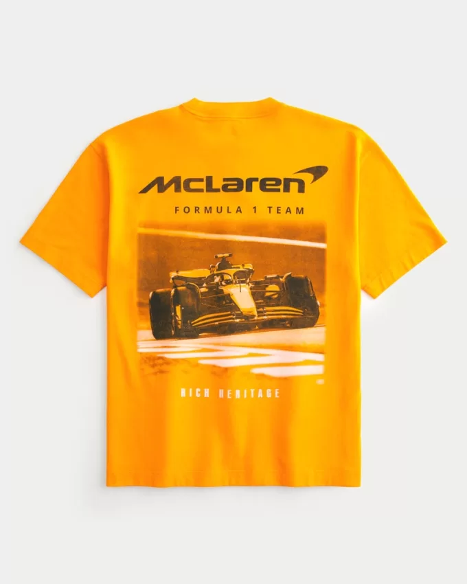 Boxy Heavyweight McLaren Graphic Tee,Boxy Heavyweight McLaren Graphic Tee