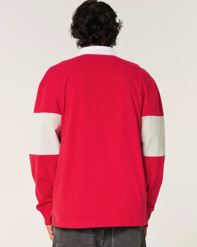 Boxy Heavyweight Ohio State Graphic Rugby Polo,Boxy Heavyweight Ohio State Graphic Rugby Polo Boxy Heavyweight Ohio State Graphic Rugby Polo,Boxy Heavyweight Ohio State Graphic Rugby Polo