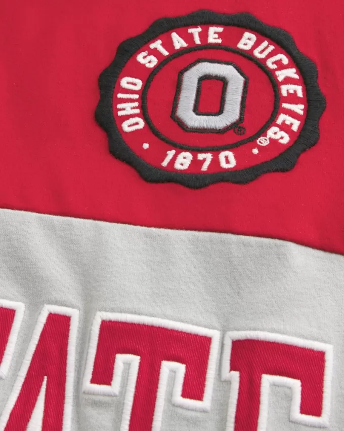 Boxy Heavyweight Ohio State Graphic Rugby Polo,Boxy Heavyweight Ohio State Graphic Rugby Polo Boxy Heavyweight Ohio State Graphic Rugby Polo,Boxy Heavyweight Ohio State Graphic Rugby Polo