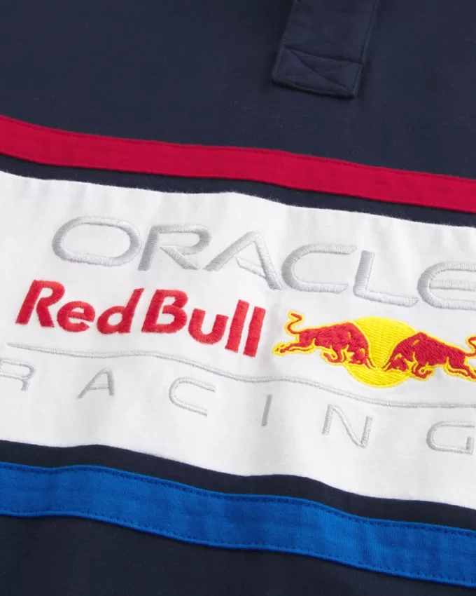 Boxy Heavyweight Oracle Red Bull Racing Graphic Rugby Polo,Boxy Heavyweight Oracle Red Bull Racing Graphic Rugby Polo