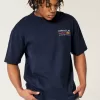Boxy Heavyweight Oracle Red Bull Racing Graphic Tee,Boxy Heavyweight Oracle Red Bull Racing Graphic Tee