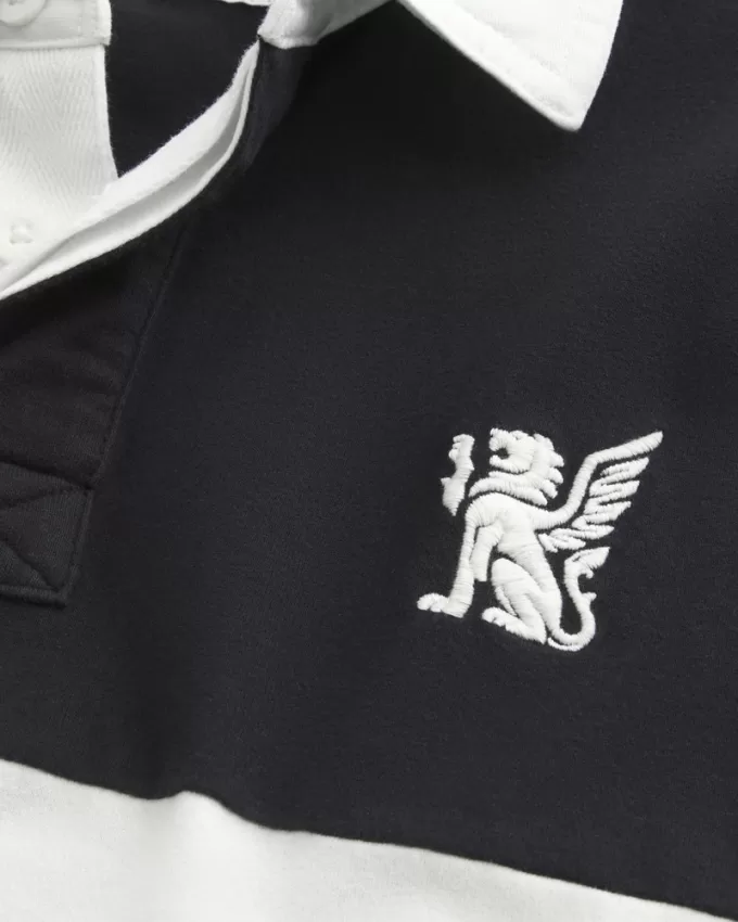 Boxy Heavyweight Rugby Polo,Boxy Heavyweight Rugby Polo