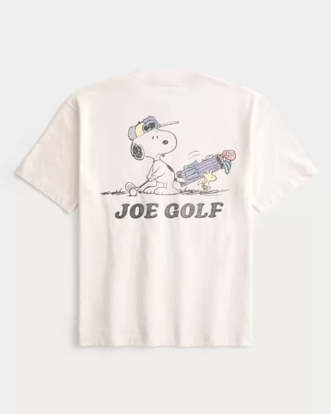 Boxy Heavyweight Snoopy Golf Graphic Tee,Boxy Heavyweight Snoopy Golf Graphic Tee Boxy Heavyweight Snoopy Golf Graphic Tee,Boxy Heavyweight Snoopy Golf Graphic Tee