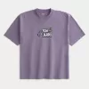 Boxy Heavyweight Tom and Jerry Graphic Tee,Boxy Heavyweight Tom and Jerry Graphic Tee