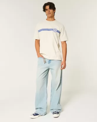 Boxy Heavyweight Volkswagen Racing Graphic Tee,Boxy Heavyweight Volkswagen Racing Graphic Tee