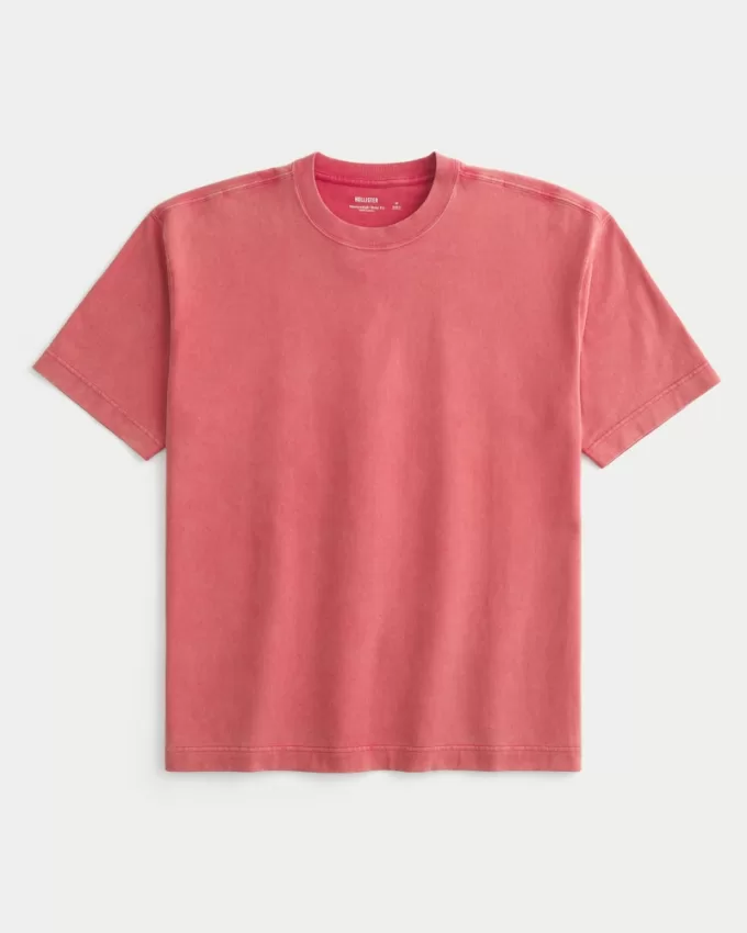 Boxy Heavyweight Washed Cotton Crew T-Shirt,Boxy Heavyweight Washed Cotton Crew T-Shirt Boxy Heavyweight Washed Cotton Crew T-Shirt,Boxy Heavyweight Washed Cotton Crew T-Shirt