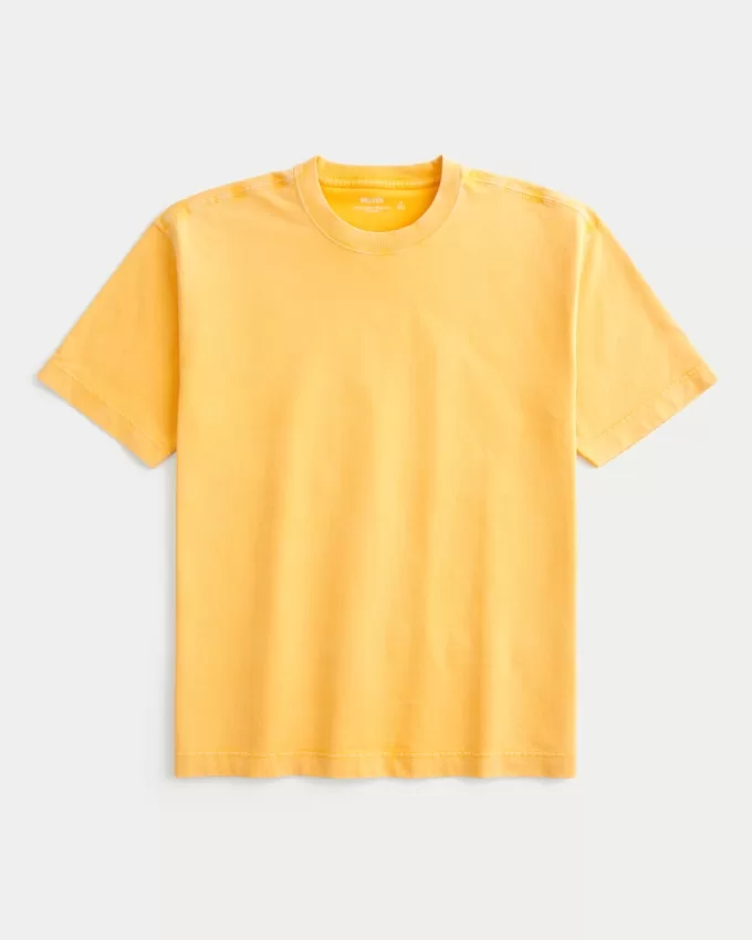 Boxy Heavyweight Washed Cotton Crew T-Shirt,Boxy Heavyweight Washed Cotton Crew T-Shirt Boxy Heavyweight Washed Cotton Crew T-Shirt,Boxy Heavyweight Washed Cotton Crew T-Shirt