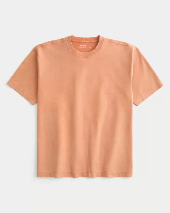 Boxy Heavyweight Washed Cotton Crew T-Shirt,Boxy Heavyweight Washed Cotton Crew T-Shirt Boxy Heavyweight Washed Cotton Crew T-Shirt,Boxy Heavyweight Washed Cotton Crew T-Shirt